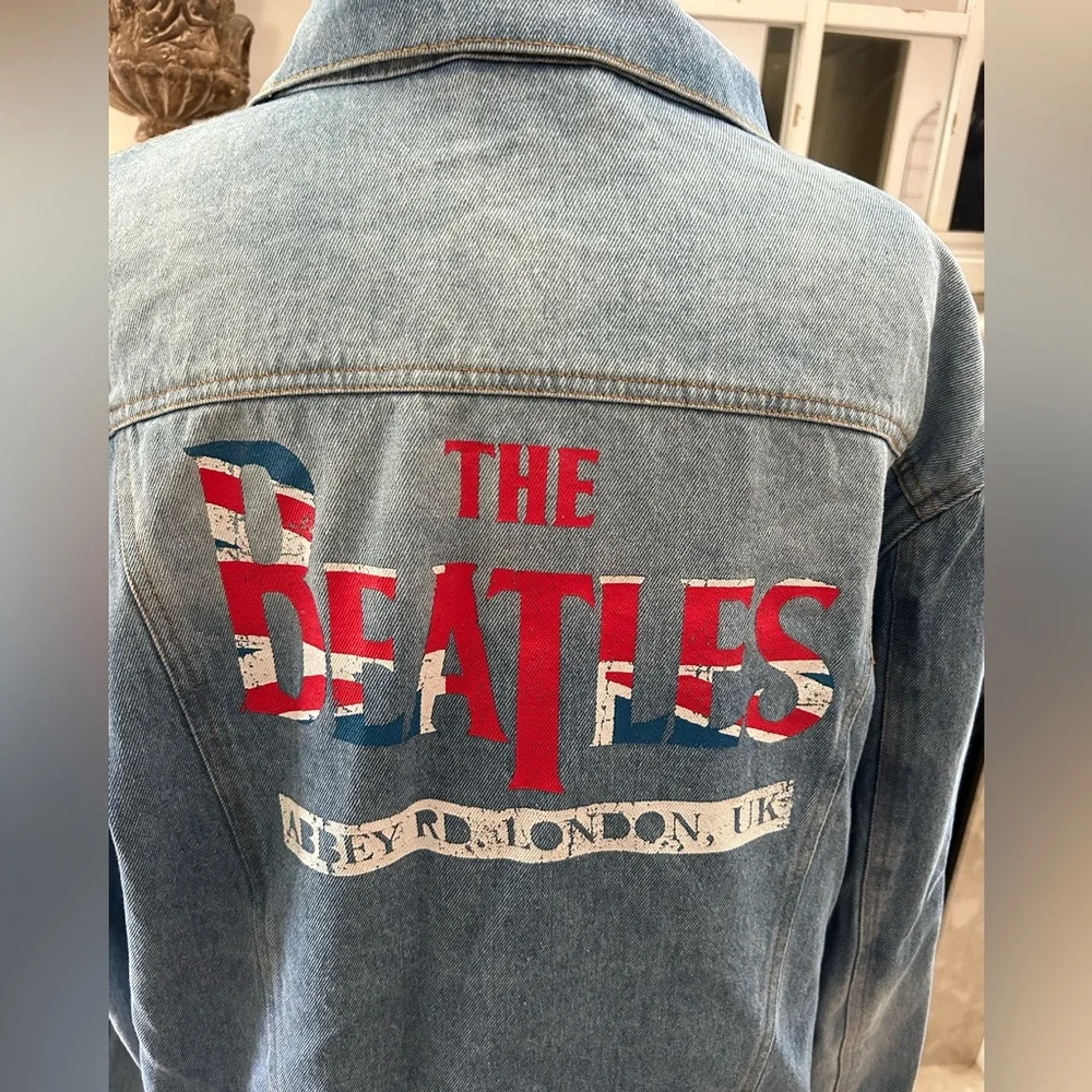 Limited Edition Beatles/Hard Rock Collaboration Jean Jacket